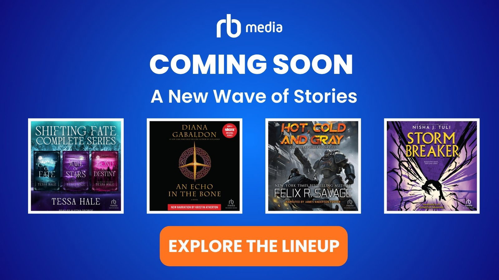Audiobooks Coming Soon from RBmedia!