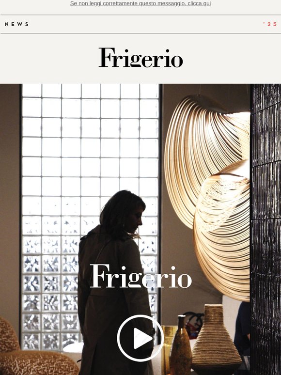 FRIGERIO - 2026 METAMORPHOSIS COLLECTION