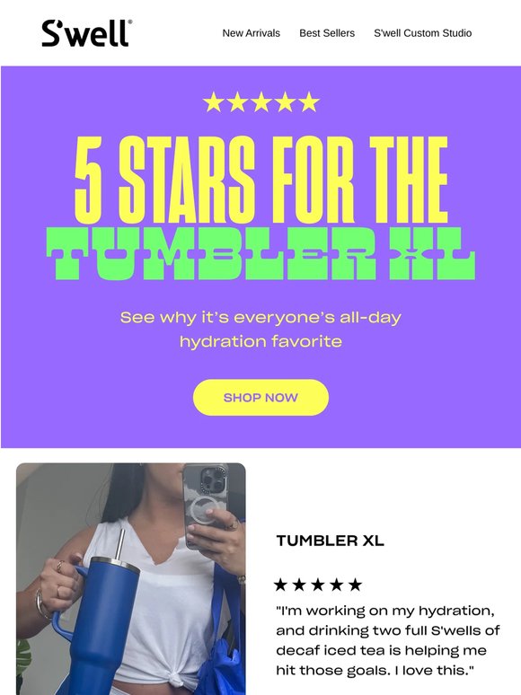 A Tumbler That Lives Up To The Hype