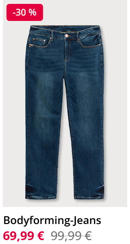 Bodyformingjeans reduziert von 99,99 auf 69,99