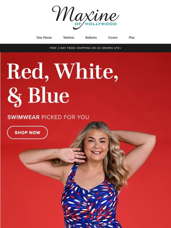 Red ❤️ White 🤍 & Blue 💙 Looks Good on You