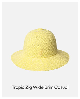 Tropic Zig Wide Brim Casual