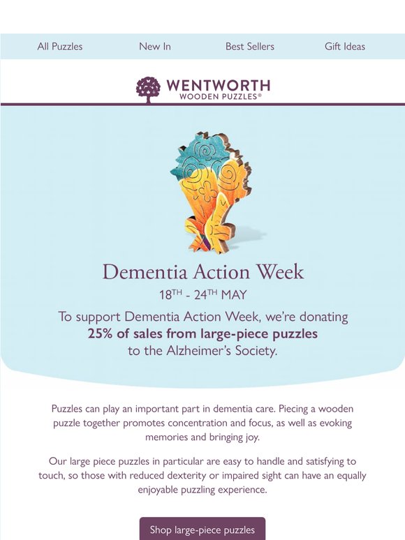 We're supporting Dementia Action Week 💙