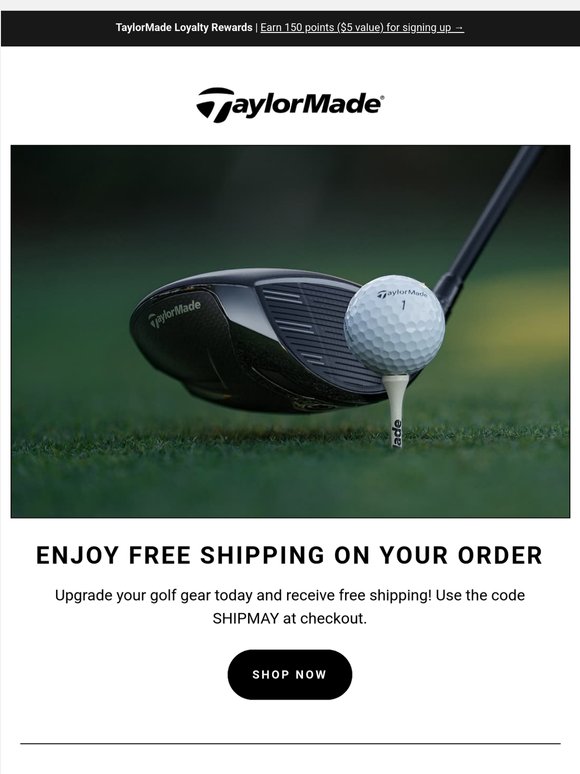 Upgrade Your Golf Gear With Free Shipping