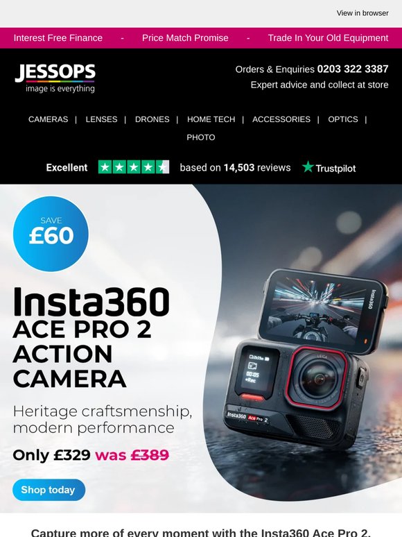 Capture every moment with the Insta360 Ace Pro 2 📸