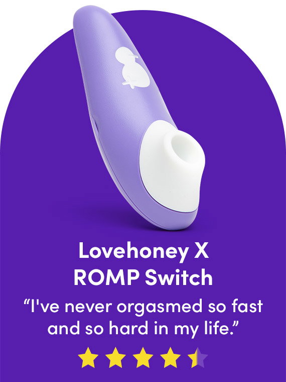 Lovehoney X ROMP Switch Clitoral Suction Toy