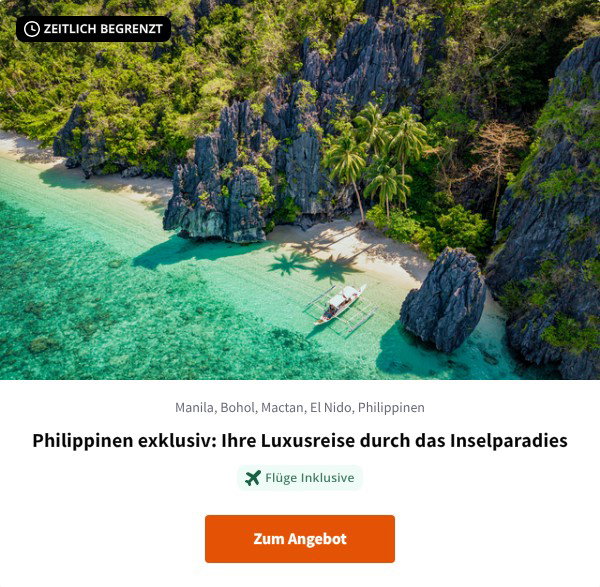 Philippinen exklusiv: Ihre Luxusreise durch das Inselparadies
