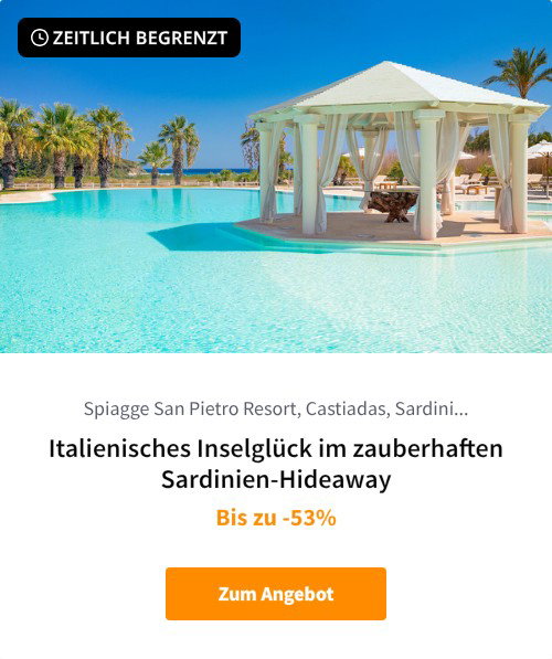 Italienisches Inselglück im zauberhaften Sardinien-Hideaway
