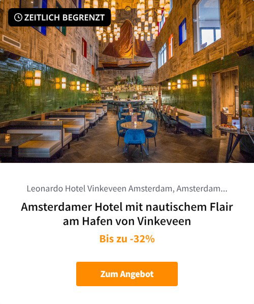 Amsterdamer Hotel mit nautischem Flair am Hafen von Vinkeveen