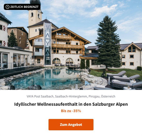 Idyllischer Wellnessaufenthalt in den Salzburger Alpen