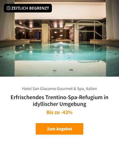 Erfrischendes Trentino-Spa-Refugium in idyllischer Umgebung