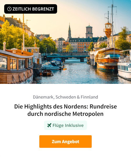 Die Highlights des Nordens: Rundreise durch nordische Metropolen