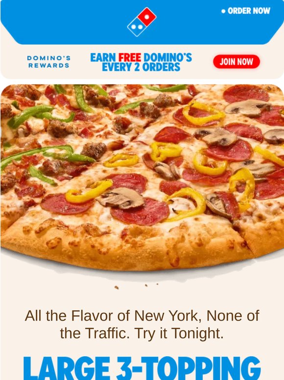 Pizza Lover, have you had our NY Style Pizza yet? 👀