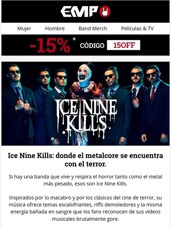 Consigue un 15% DTO. Lleva tu estilo al siguiente nivel.