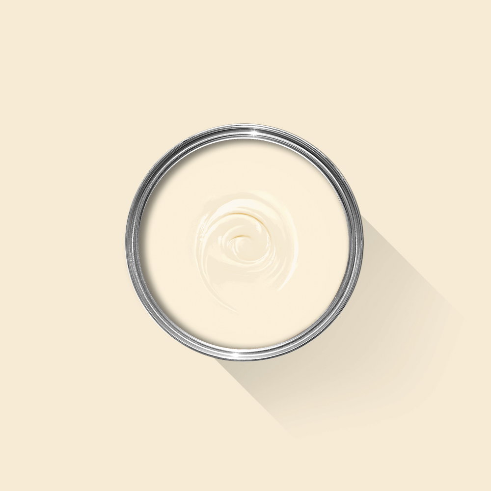 A photo looking down on a Farrow & Ball tin filled with Tallow