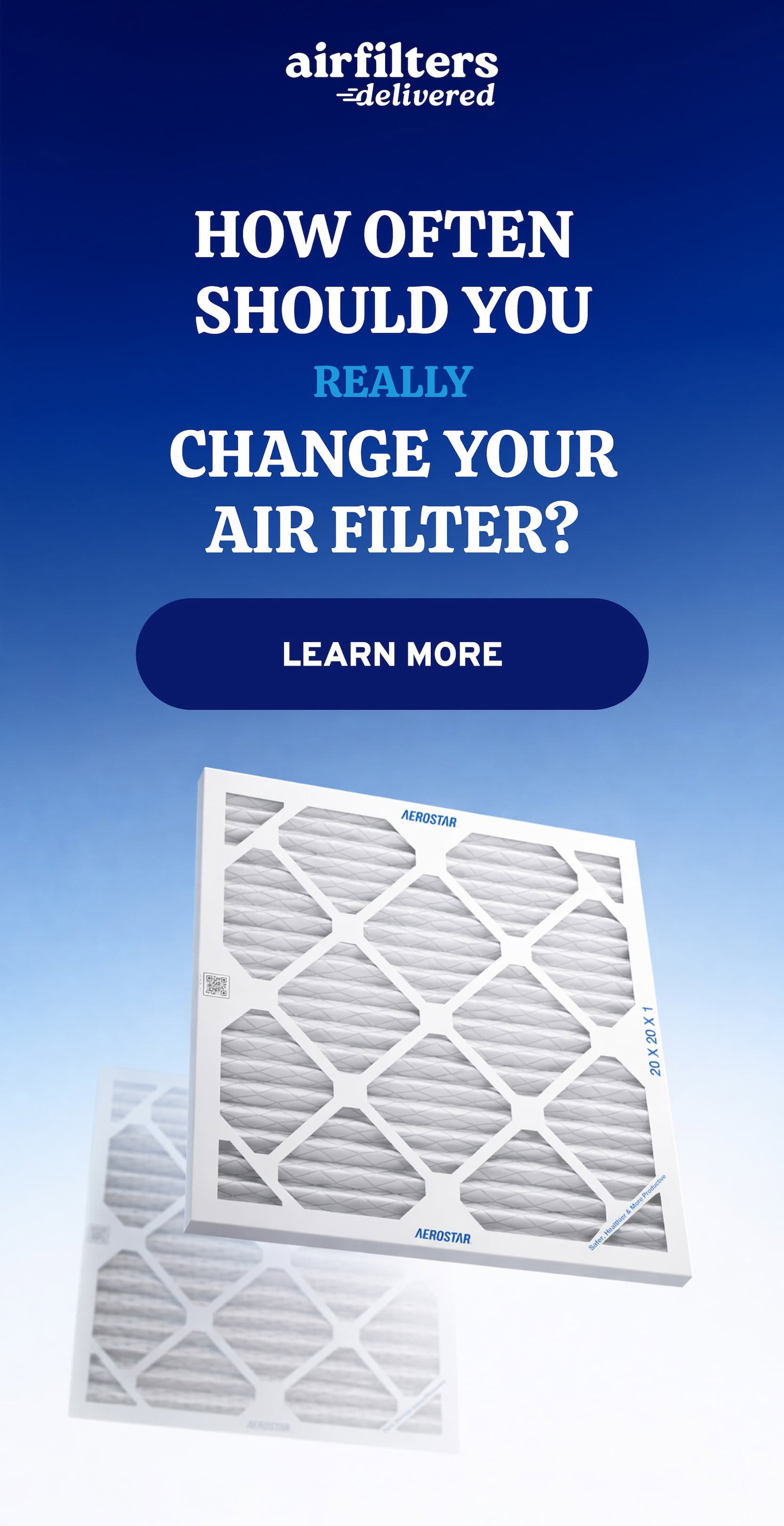 How often should you really change your air filter?