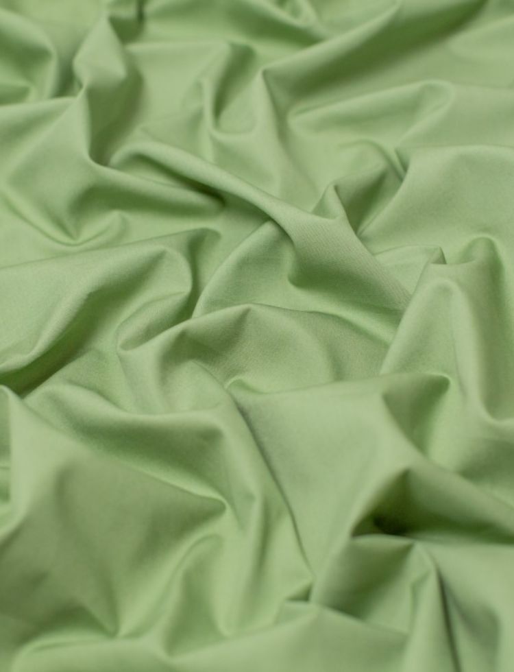 Minerva Core Range Light 100% Cotton Poplin Fabric Green