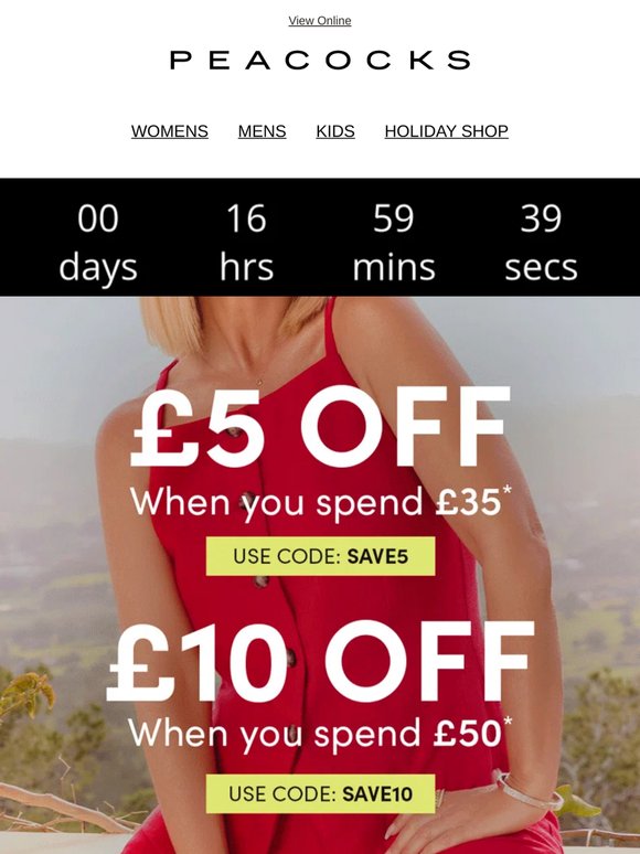 Spend & Save Ending Tonight! 🌞😱