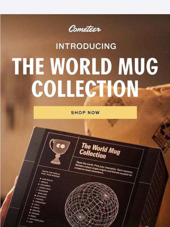 NEW: The World Mug Collection ☕