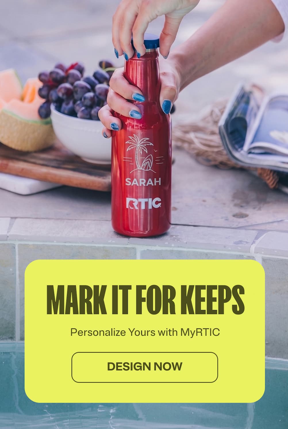 Mark it for keeps personalize yours with MyRTIC 