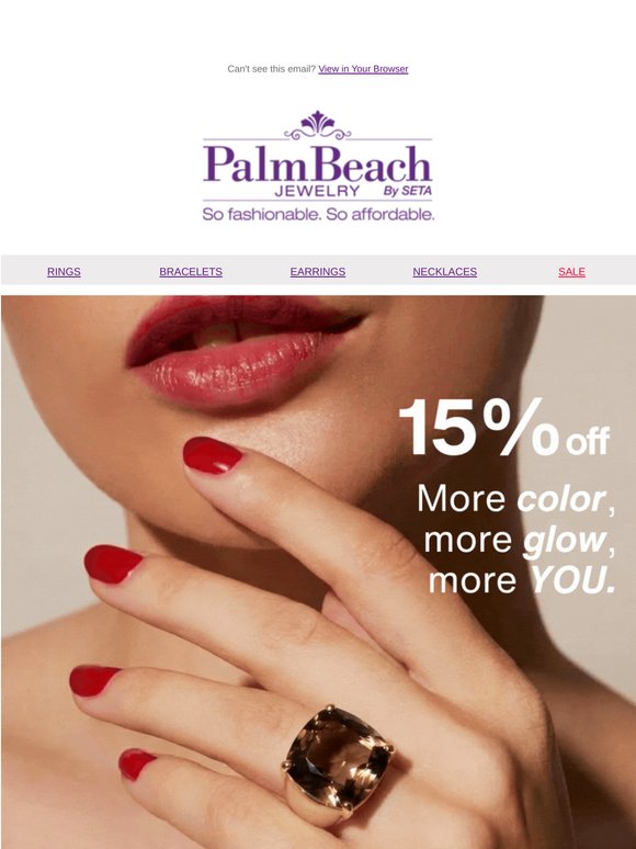 Hi There! Enjoy 15% OFF Rings 💍