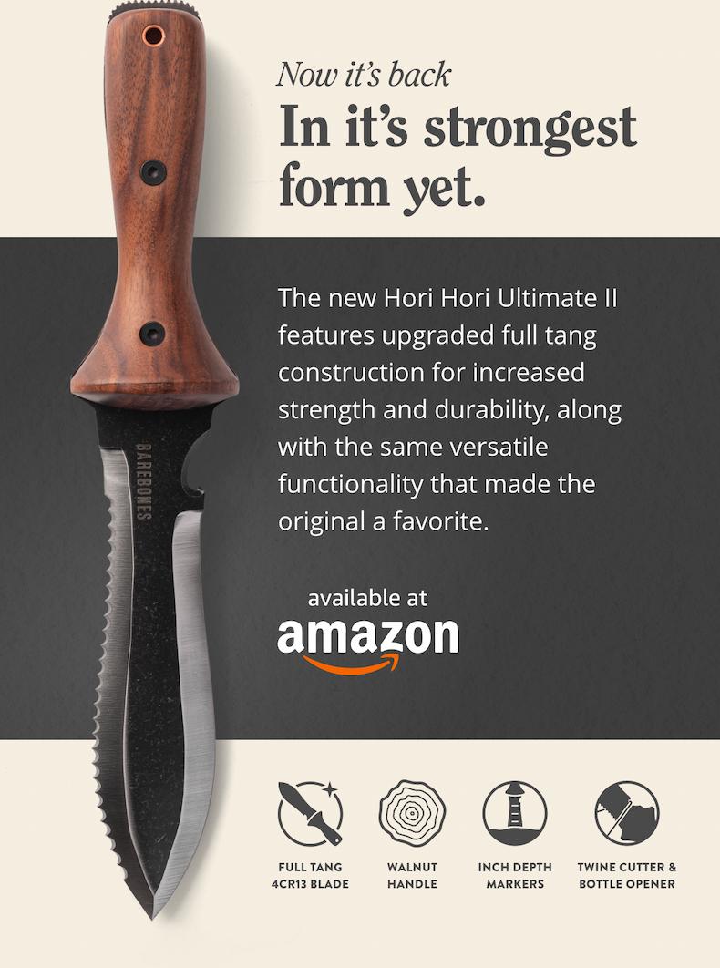 Hori Hori Ultimate II | Upgraded features | Available at Amazon