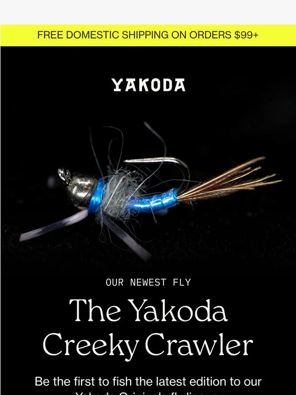 New Fly Drop: The Creeky Crawler