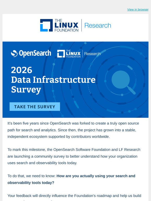 Help shape the future of search & observability