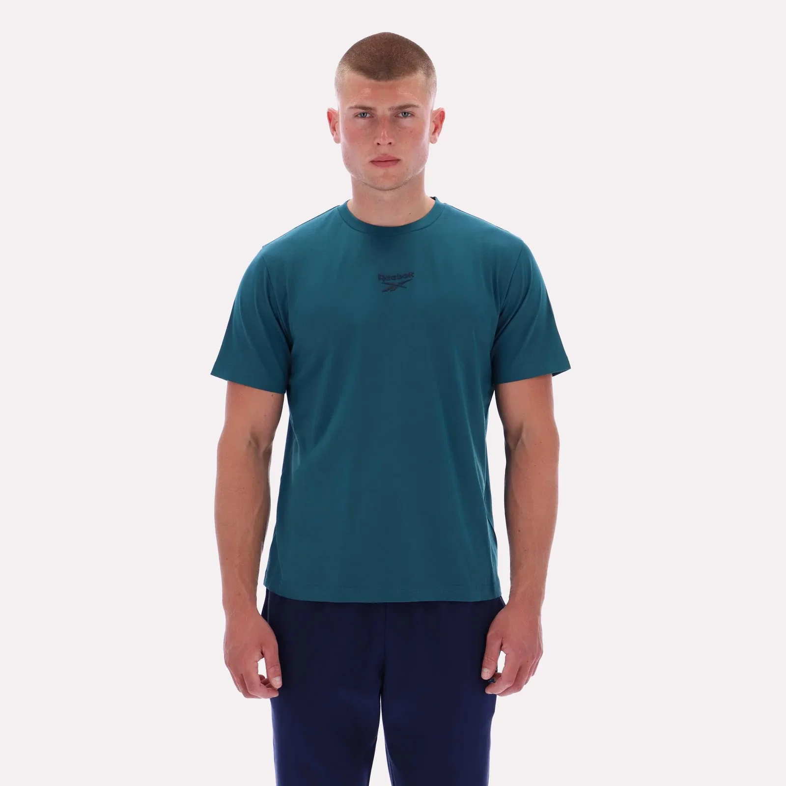 Image of Reebok Apparel Men Core Essentials T-Shirt RETRO TEAL
