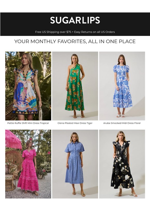 Your monthly favorites inside 💌
