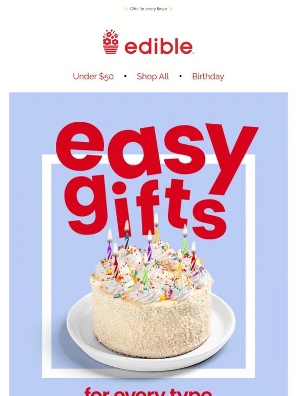 Send a bite of joy with FREE delivery