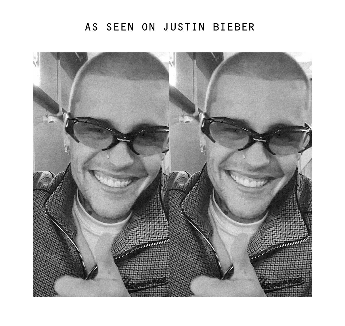 As seen on Justin Bieber