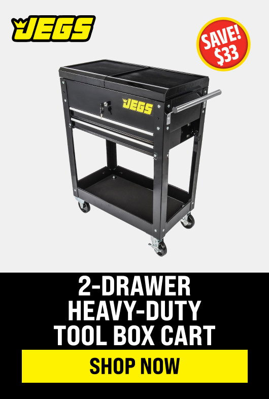 2-Drawer Heavy-Duty Tool Box Cart