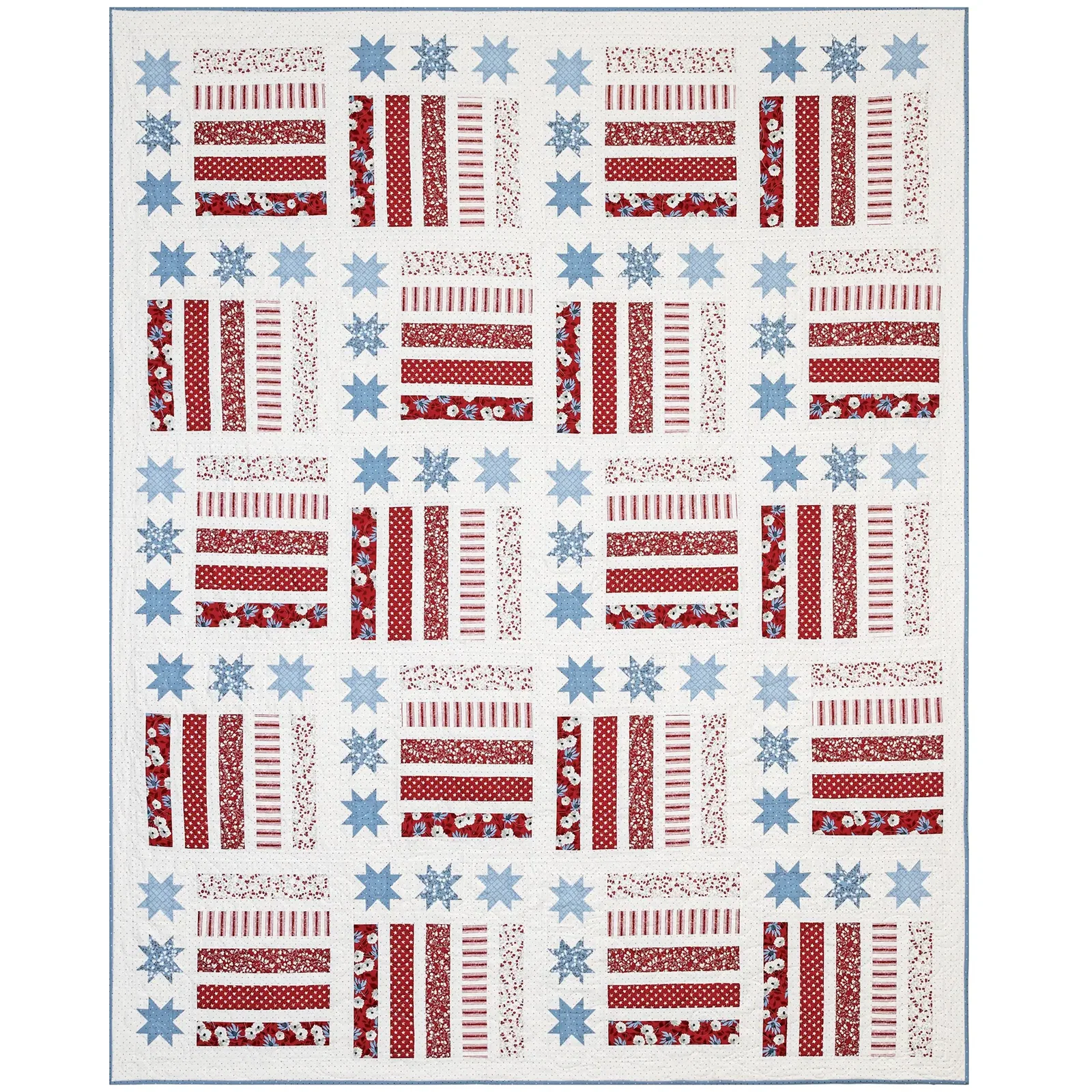 Flag Day Quilt Pattern - Digital Download
