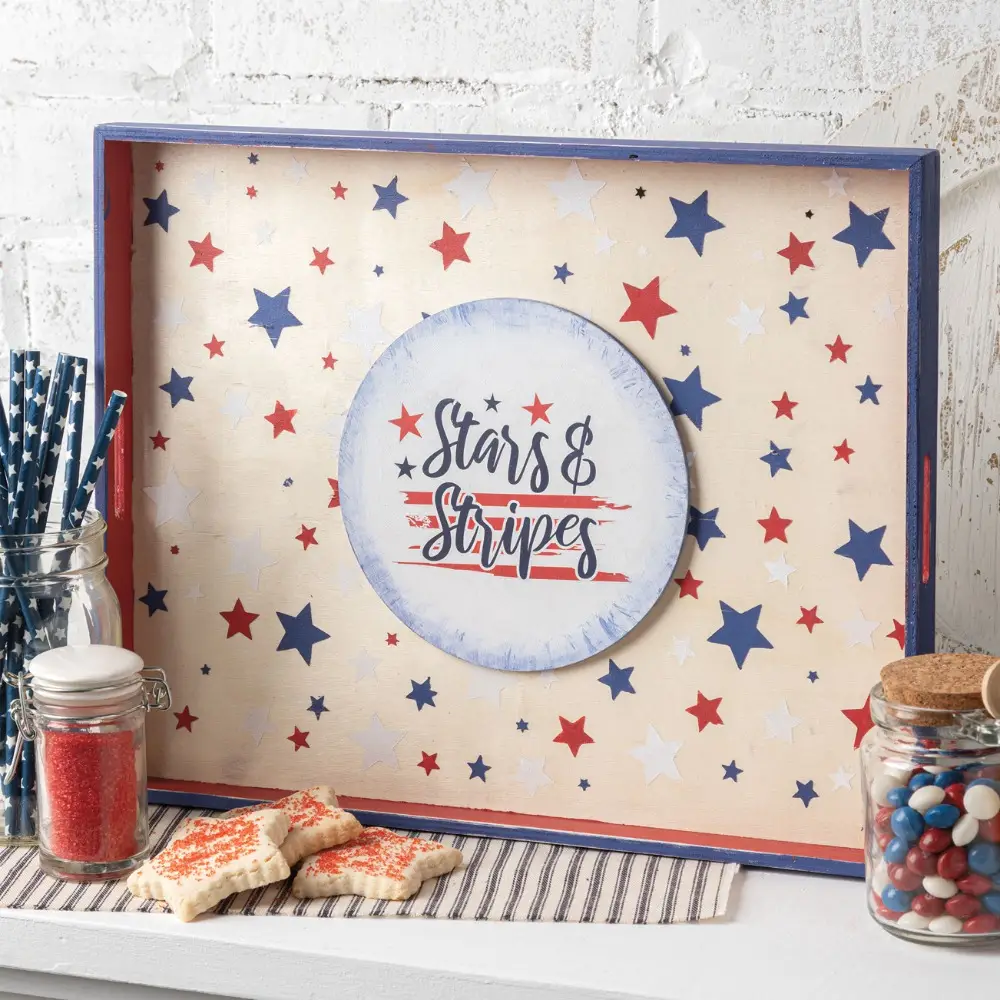 Stars & Stripes Tray Craft Kit
