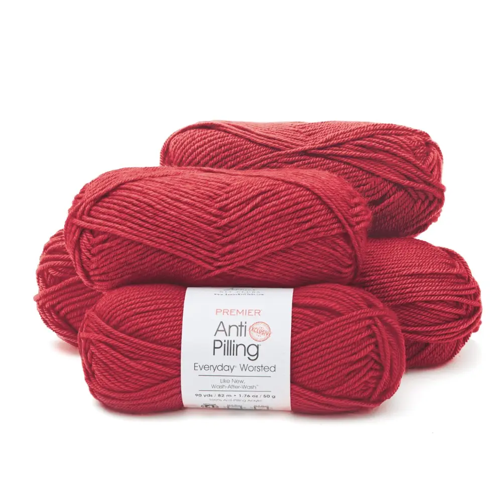 Anti-Pilling Everyday Worsted 1.76 OZ 5/pk