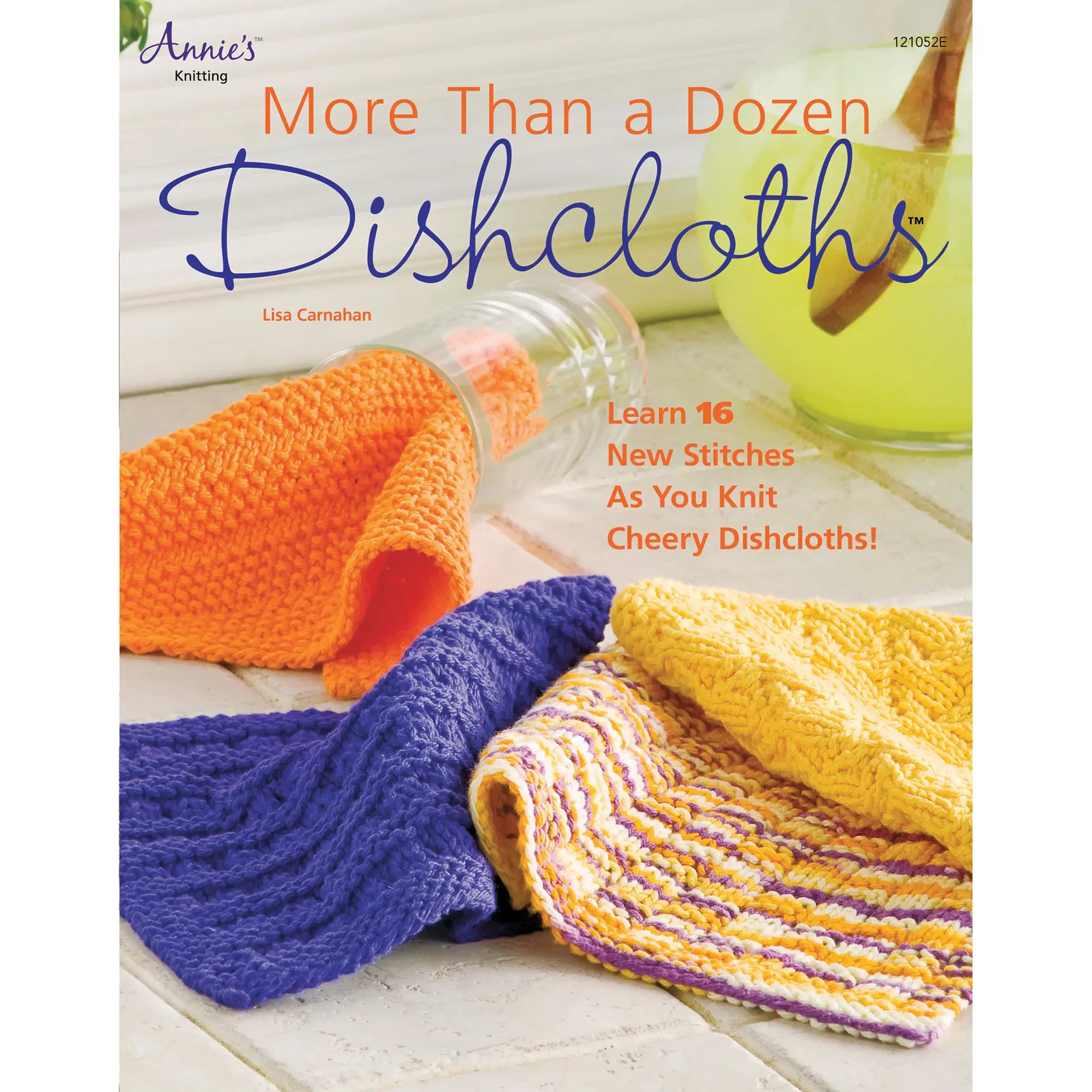 More Than a Dozen Dishcloths Knit Pattern Book - Digital Download