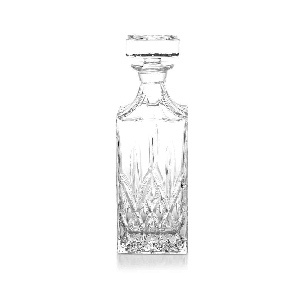 Image of 750ml Whiskey Decanter with 6 Whiskey Glasses