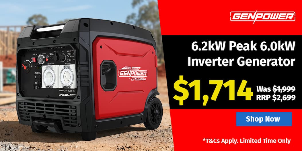 6.2kW Peak 6.0kW Inverter Generator
