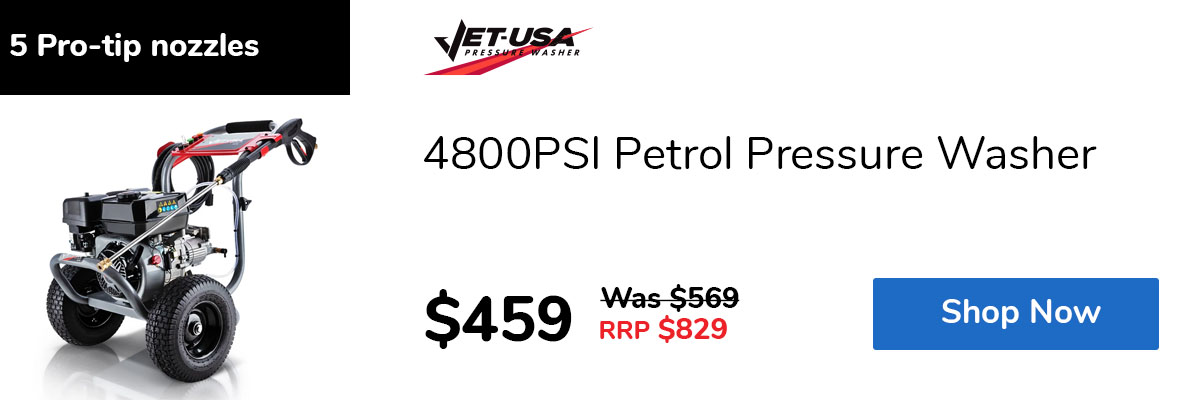 4800PSI Petrol Pressure Washer