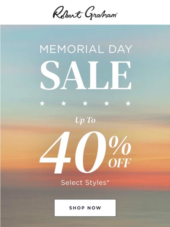 Up to 40% off is here