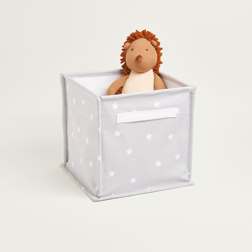Image of Canvas Storage Cube, Grey Stardust