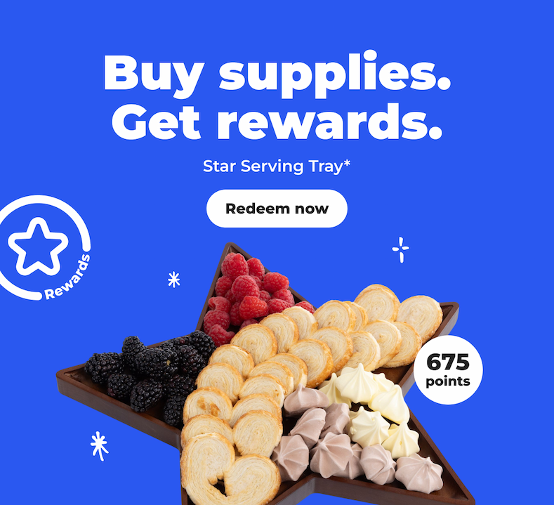 [Rewards] Buy supplies. Get rewards. Star Serving Tray* (with 675 points) - Redeem now