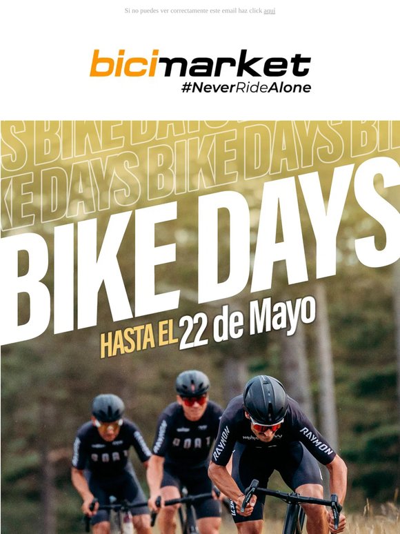 🌍 Gravel con hasta -50% en Bike Days