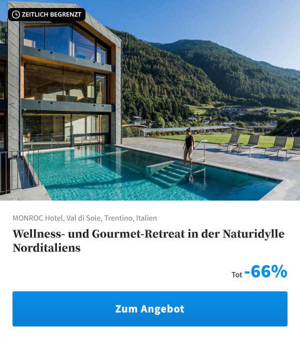 Wellness- und Gourmet-Retreat in der Naturidylle Norditaliens