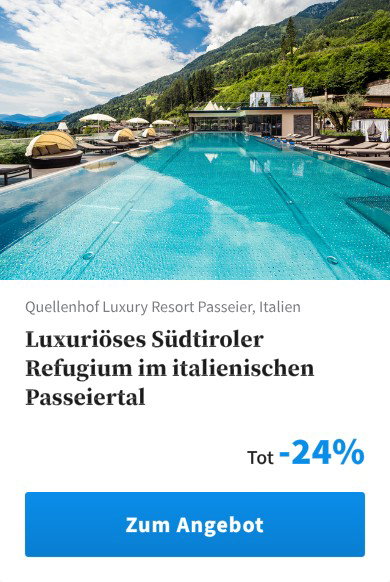 Luxuriöses Südtiroler Refugium im italienischen Passeiertal