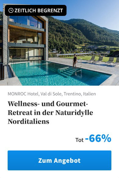 Wellness- und Gourmet-Retreat in der Naturidylle Norditaliens