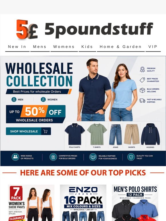 Save More with Wholesale Pricing