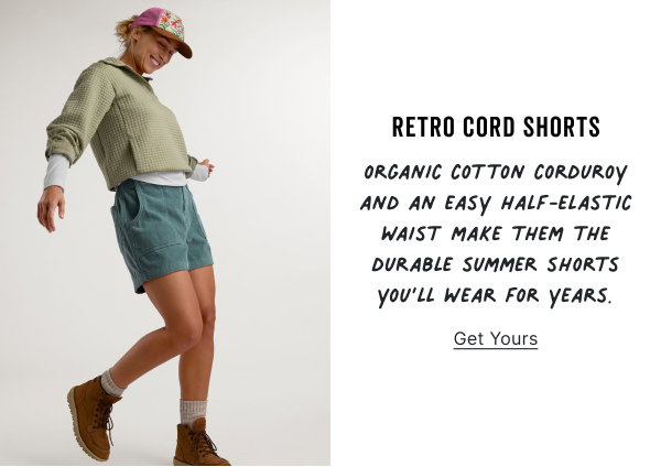 Shop the Retro Cord Shorts