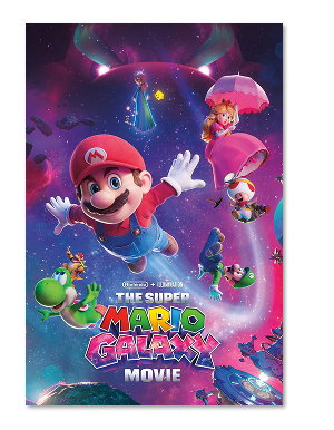 Nintendo The Super Mario Galaxy Movie Poster